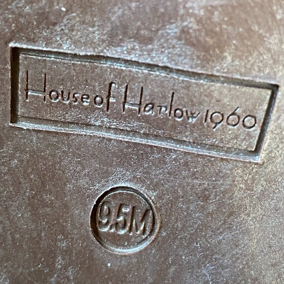 House of Harlow 1960 Festival Chunky Brown Boots - size 9.5 - Picture 9 of 10